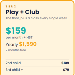 Tier 2 – Play + Club Membership